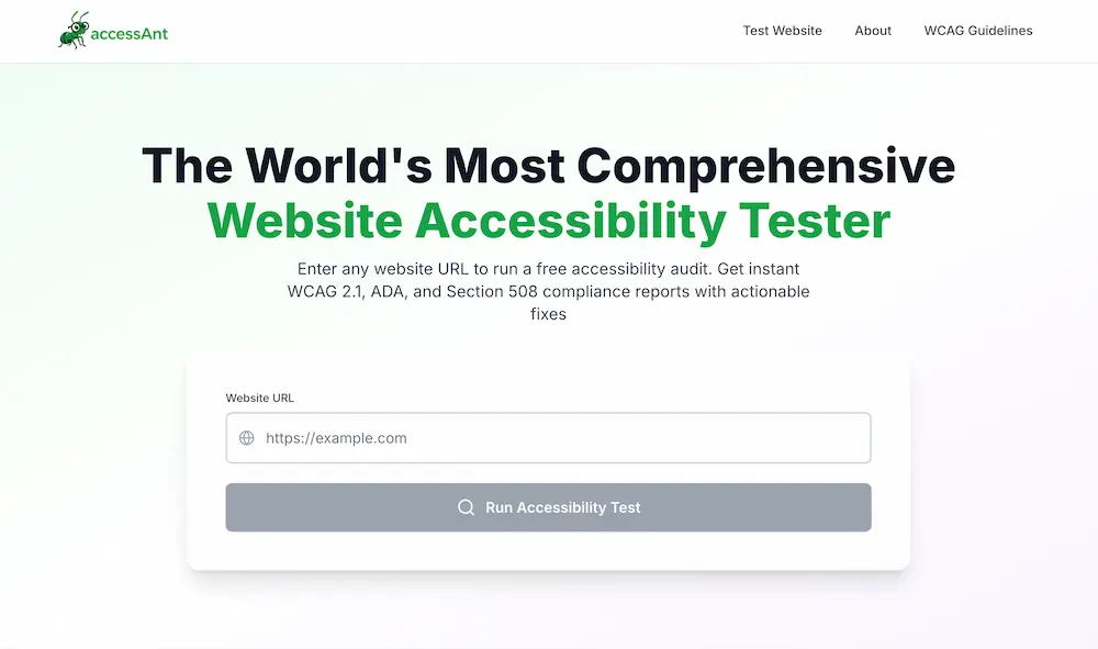 AccessAnt Screenshot