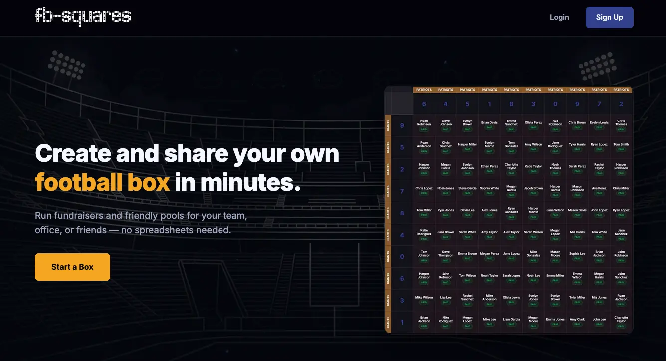 FB Squares Screenshot